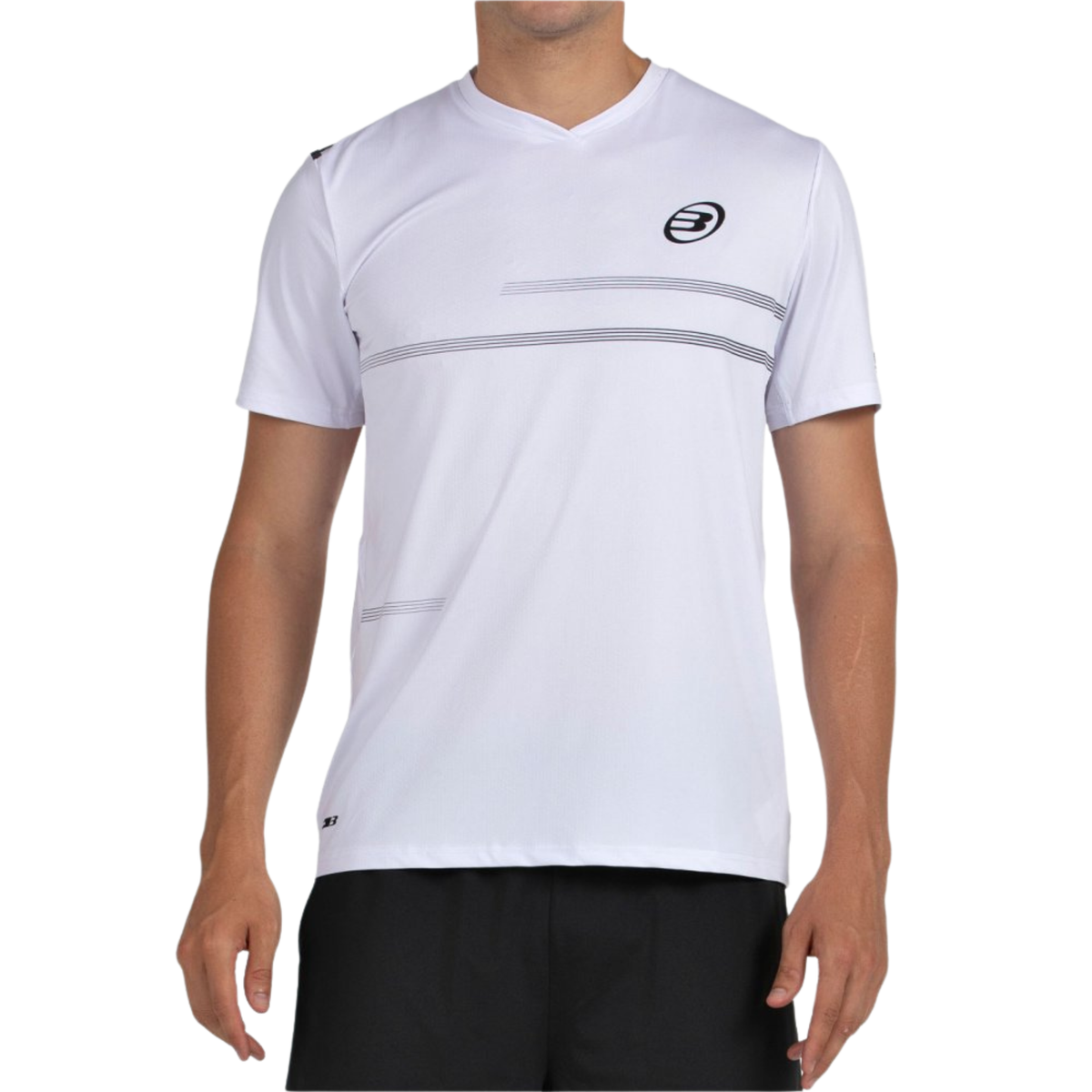 Tee Shirt de padel Bullpadel Montuno Blanco