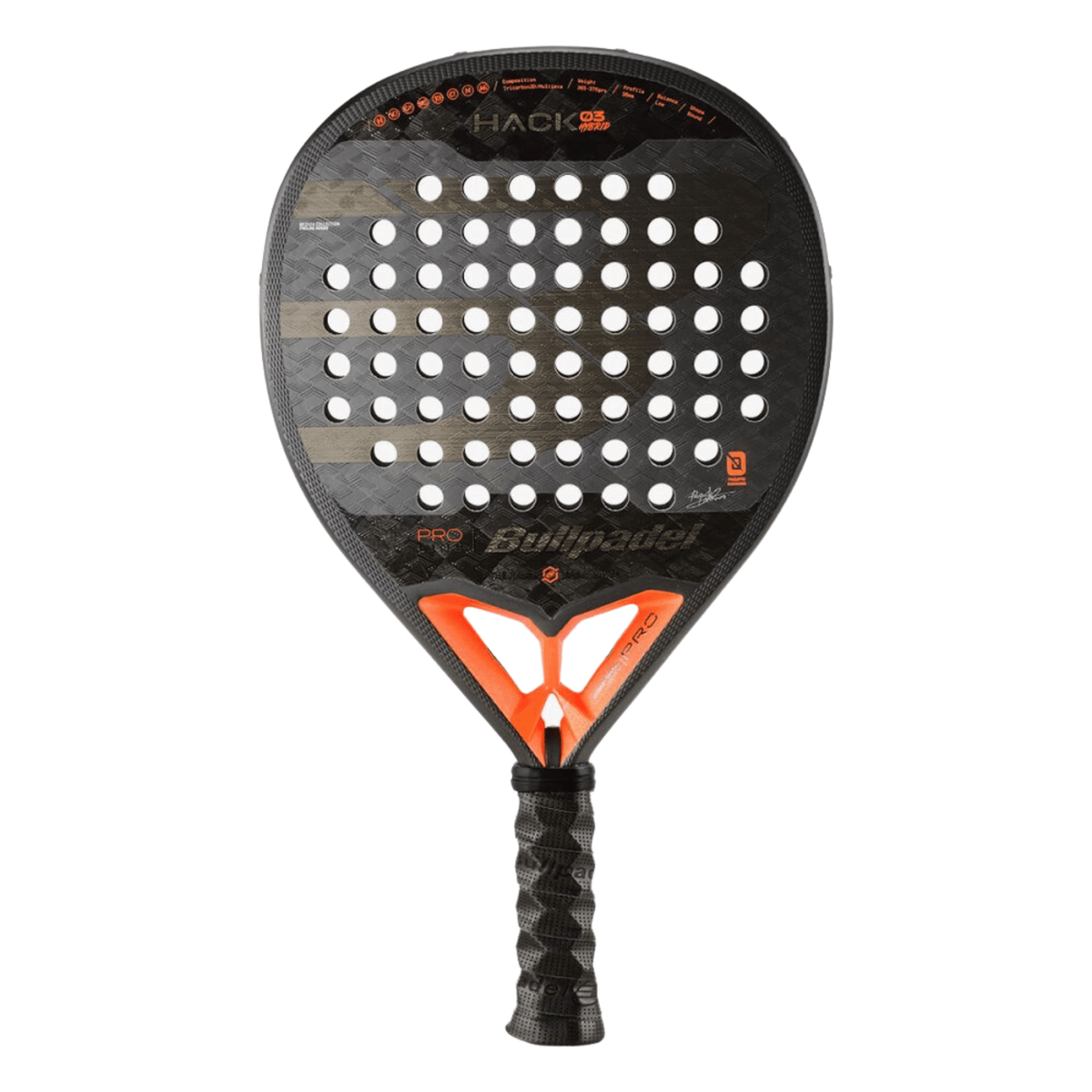 BULLPADEL HACK 03 HYBRID 24 Racket Padelsouq