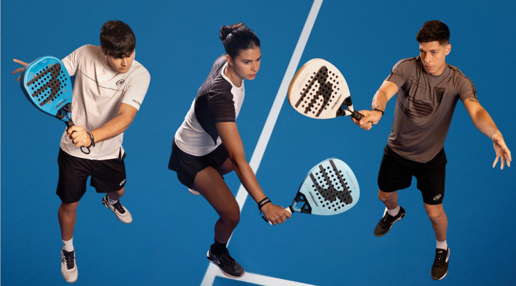 Browse the Bullpadel 2026 Padel Racket Collection – Discover Wonder, Vertex, Icon, Elite, Flow Legend, Pearl, Neuron, and XPLO models at Padelsouq