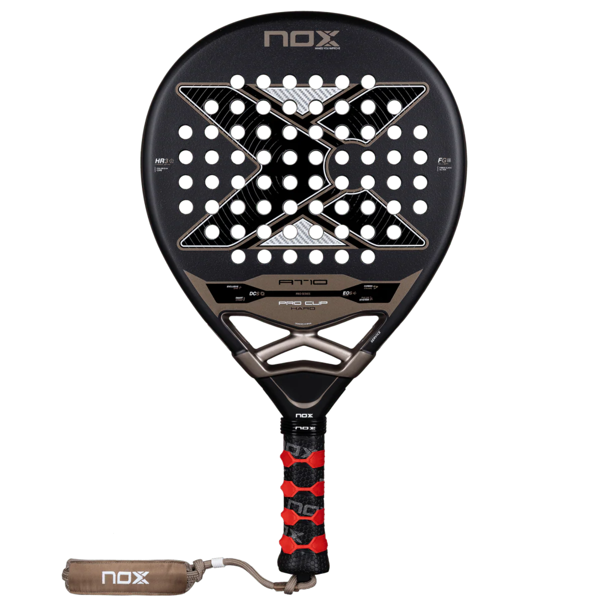Nox At10 2026 Pro Cup Hard - Agustin Tapia Racket | Padel Souq
