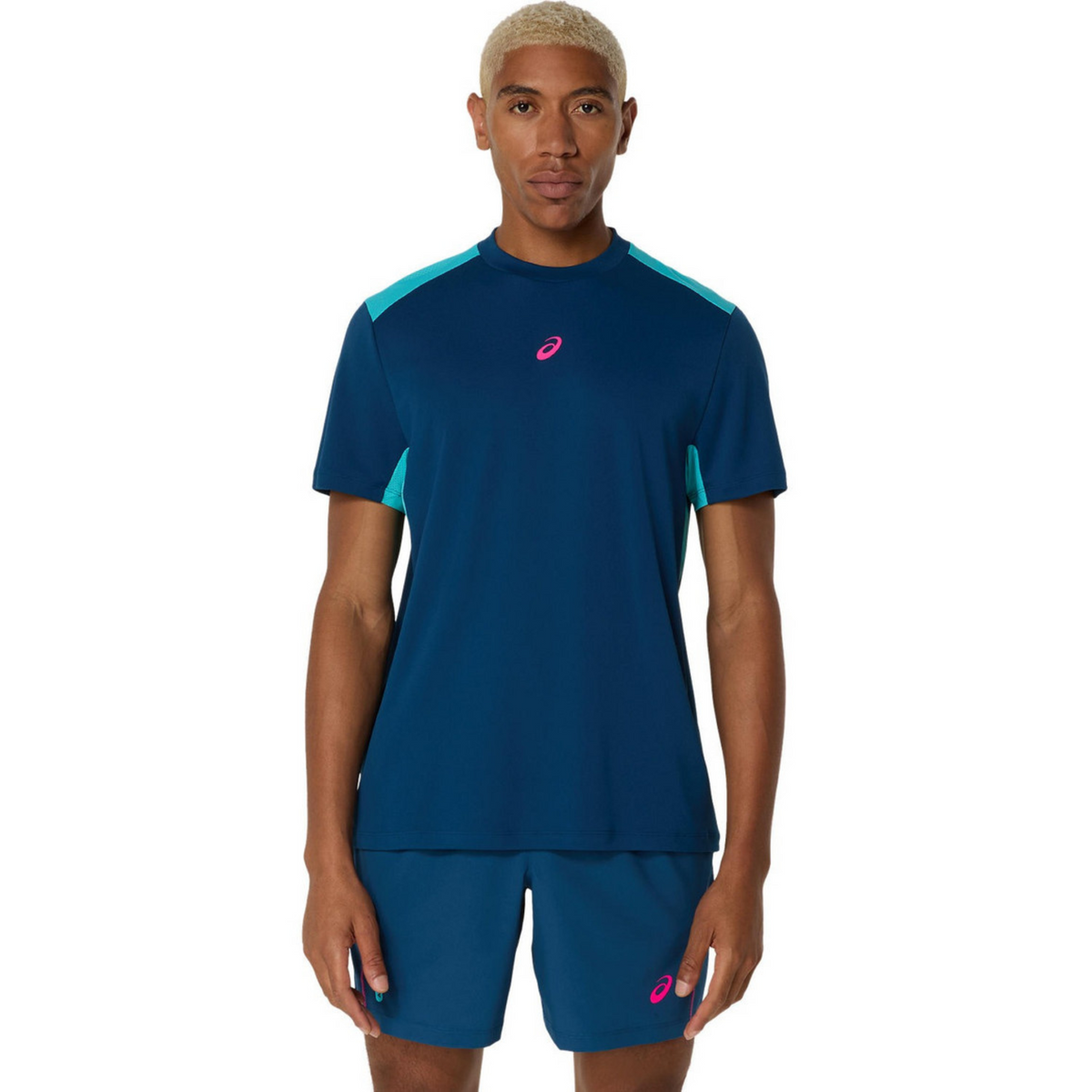 Asics Padel Court SS Top - Stylish Padel Apparel for Men – Padelsouq