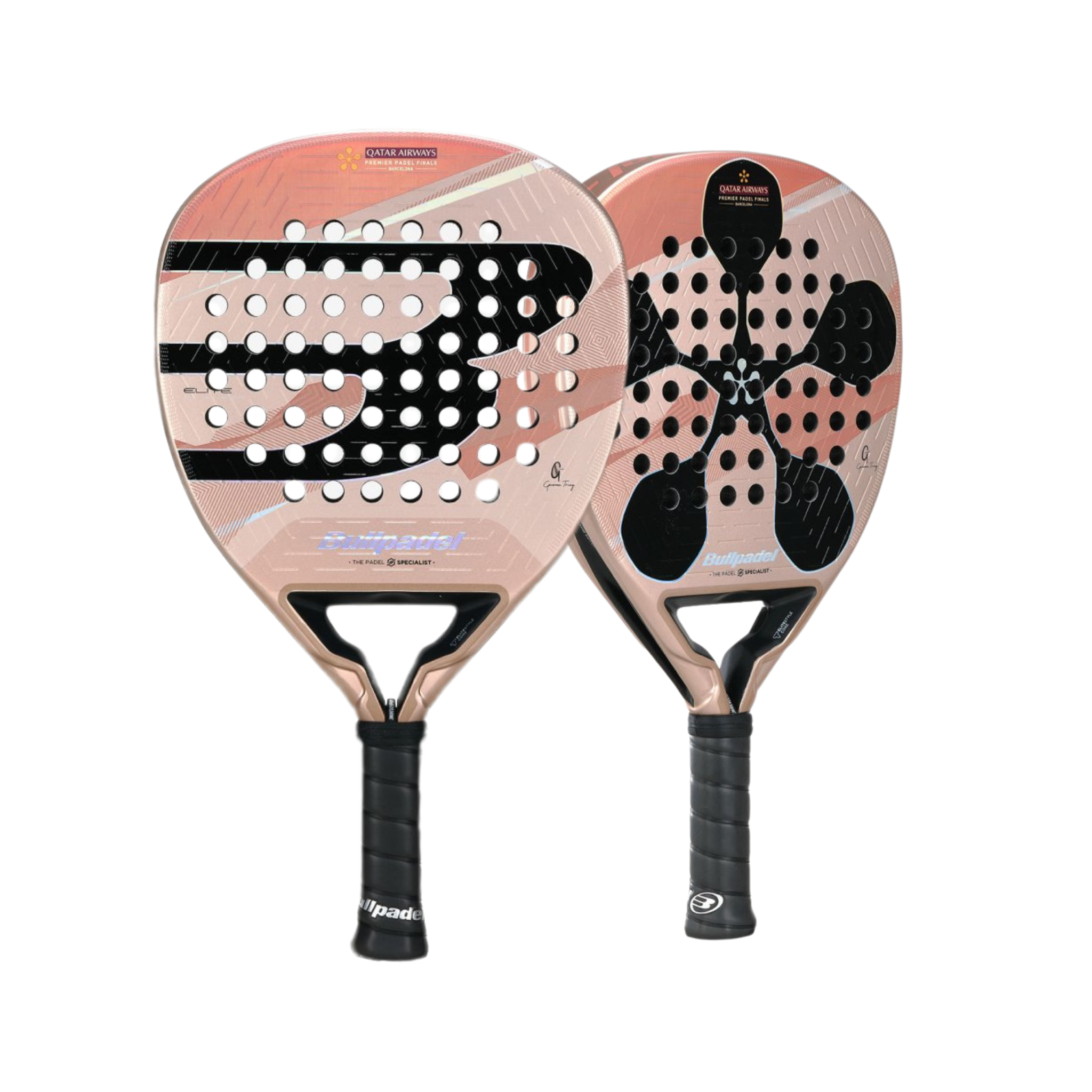 Bullpadel Raquette Elite W 23 Femme Multicolore - Pelle Puissante Et Contrôlée Pour Padel