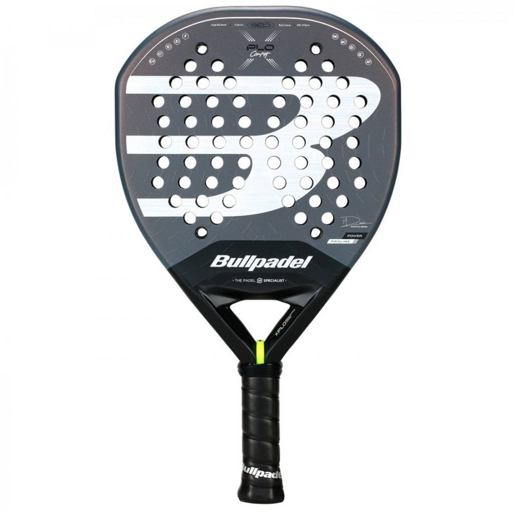 Bullpadel paddle racket on a white background