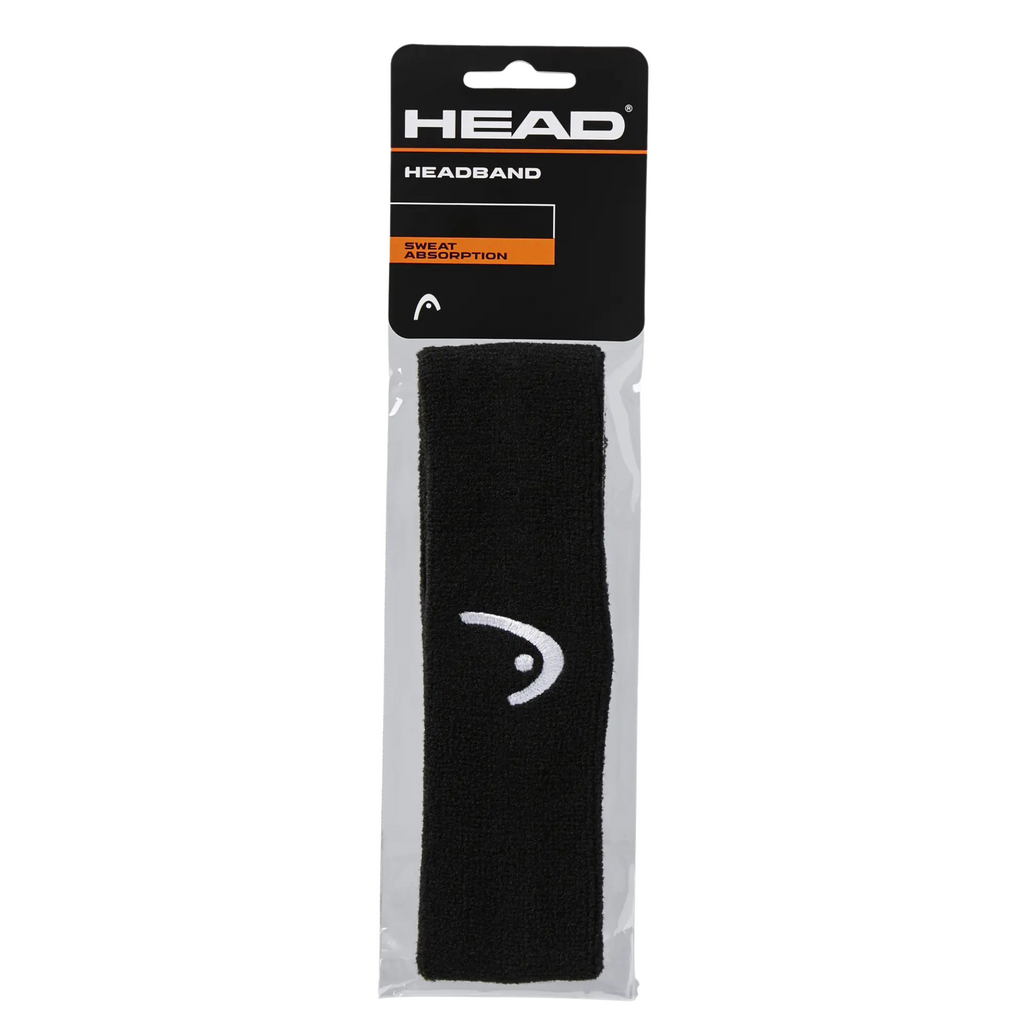 Buy HEAD Padel Black Headband - Sweat Absorbing Sports Accessory