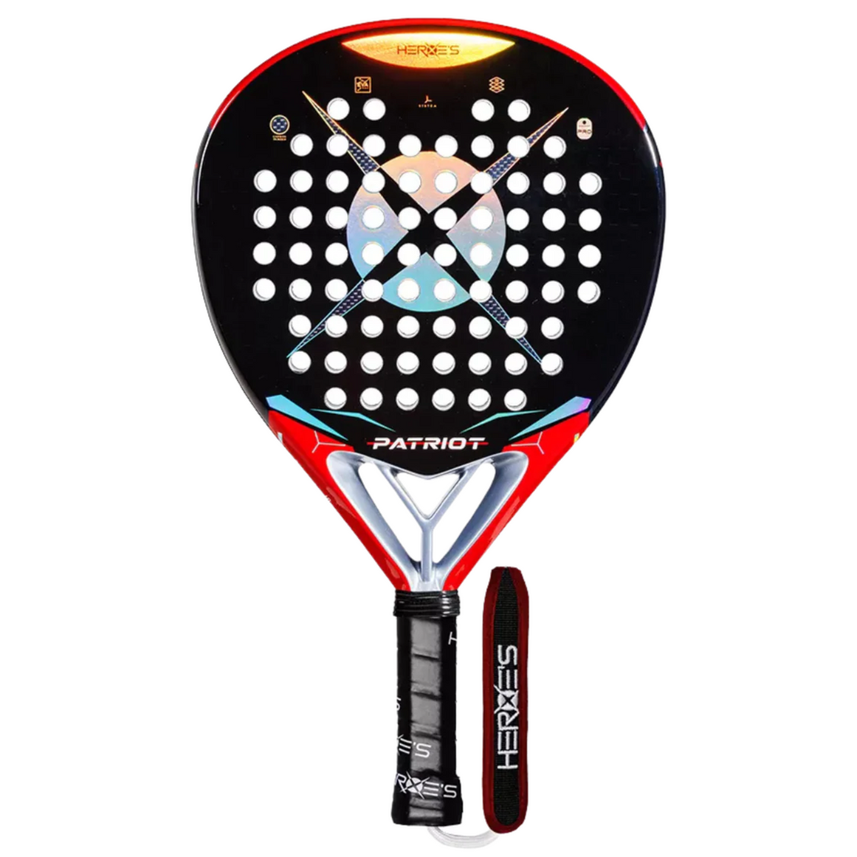 Heroes Patriot 2025 Padel Racket - Y-Bridge Technology | Padelsouq