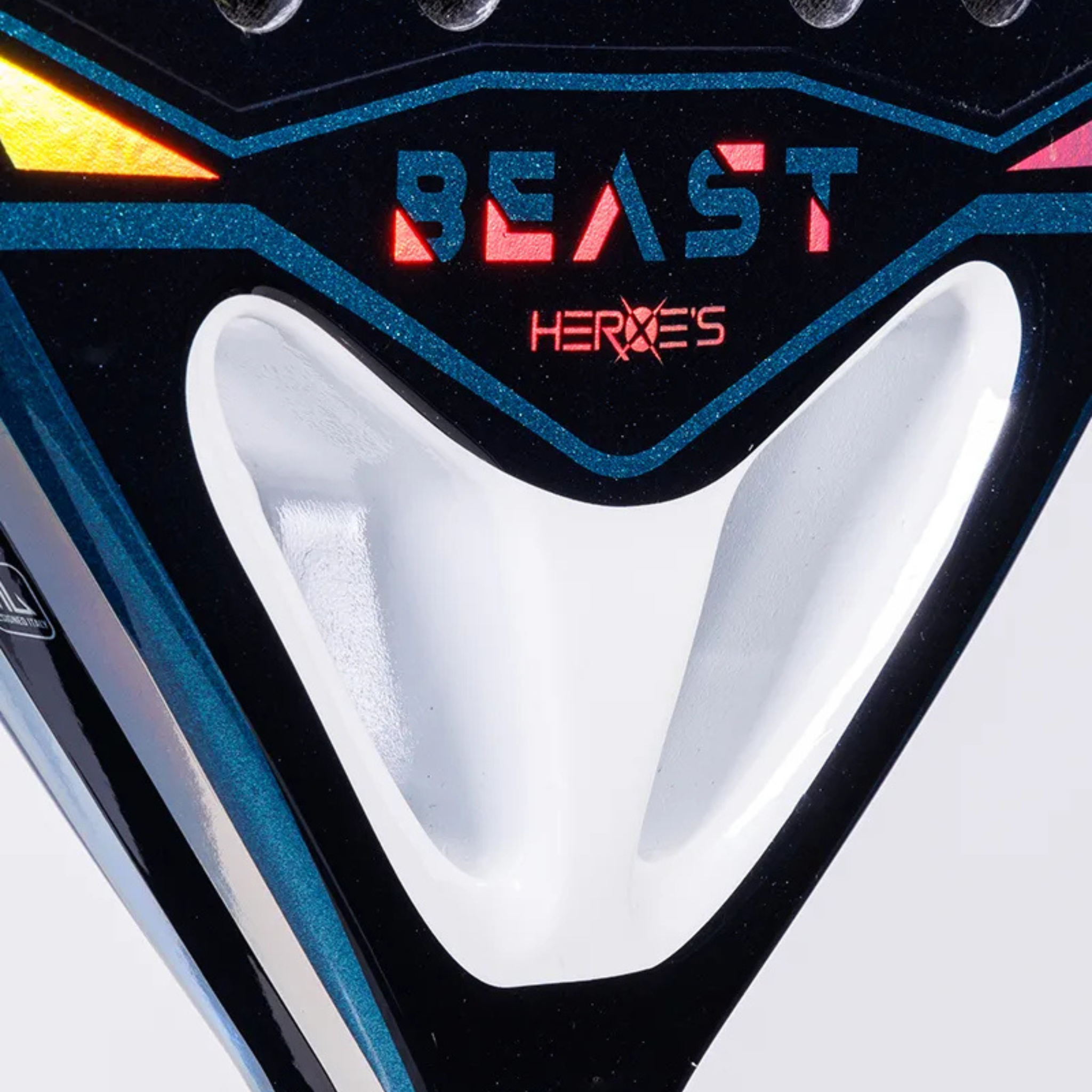 Padel Racket Hero Heroes Beast 2025 Padel Racket - Carbon Teardrop Power | Padelsouq