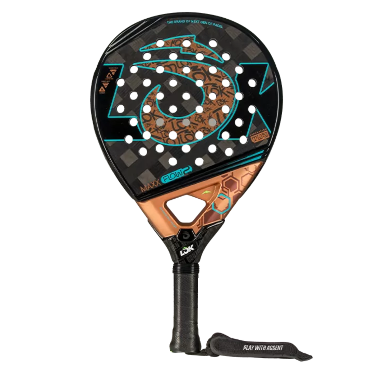 LOK Maxx Flow Gen 2 Bea Caldera Padel Racket 2026 | PadelSouq UAE ...