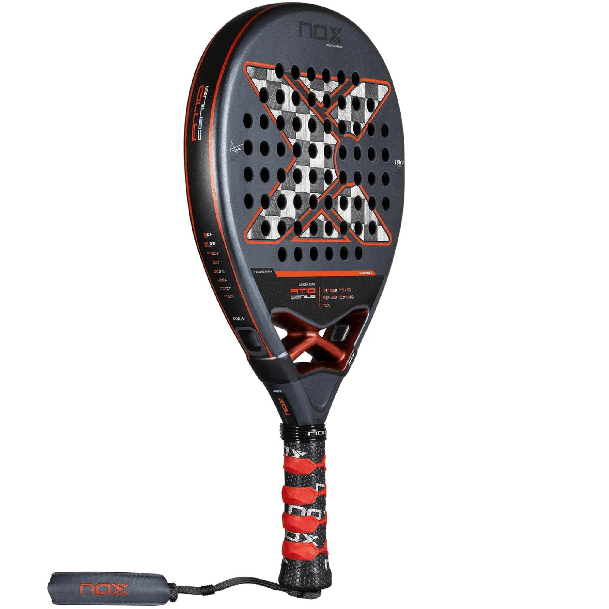NOX AT10 Genius 18K 2025 Padel Racket | Advanced Power & Control