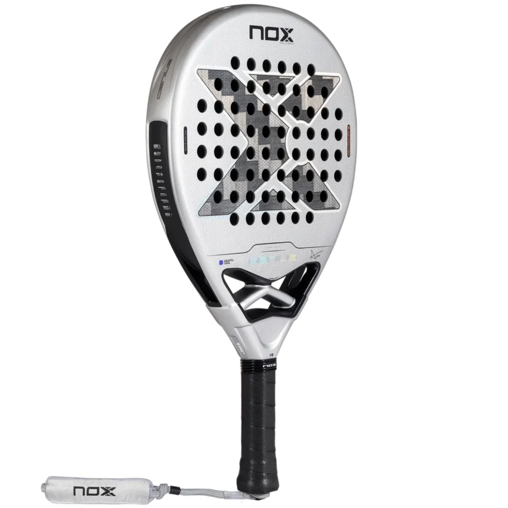 NOX AT10 Genius 12K Xtrem Tapia Padel Racket 2027 | PadelSouq