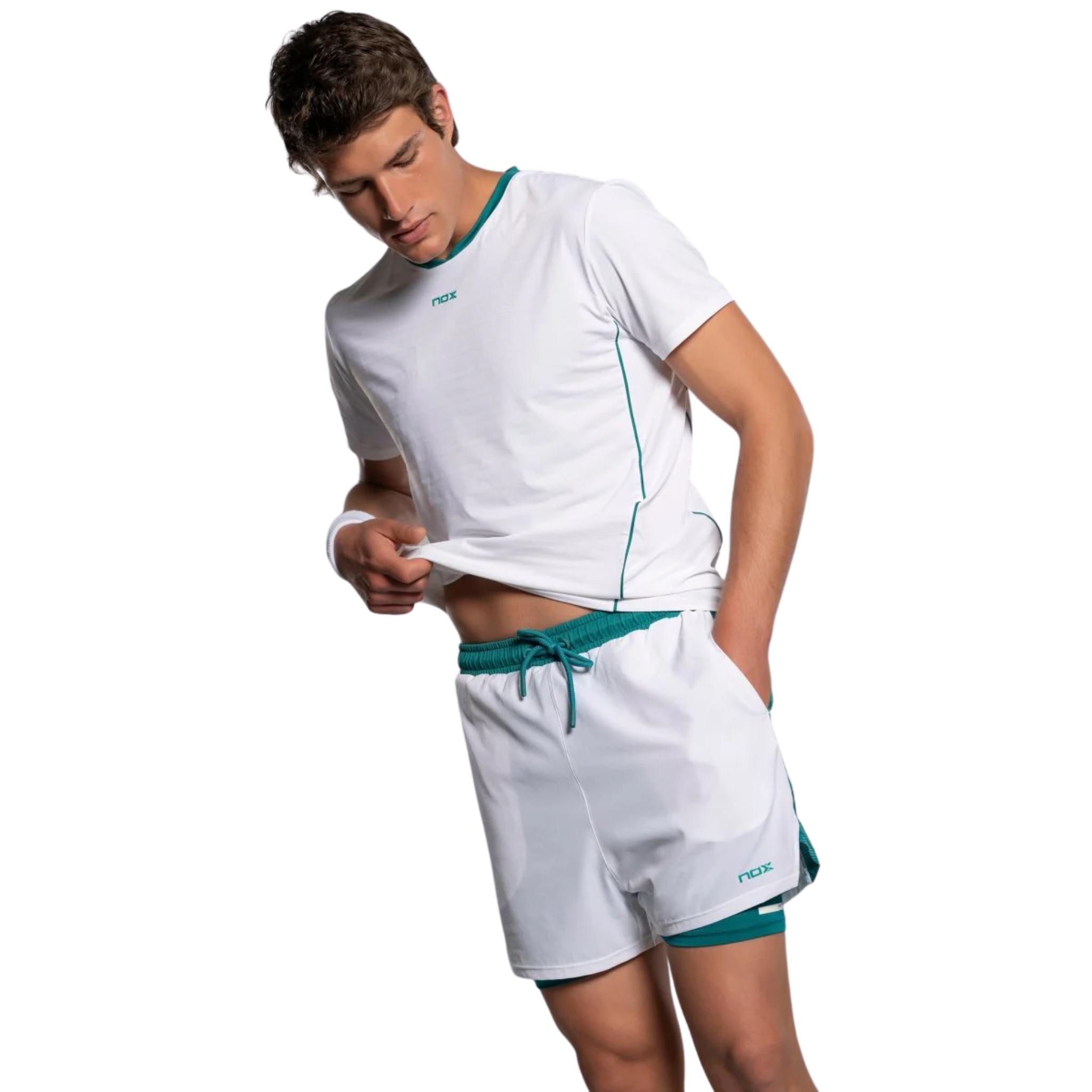 POWER ON PADEL LEAGUE ポロシャツ Nox PRO IVY Padel Shorts 2026 Men Breathable Ball Pocket – Padelsouq