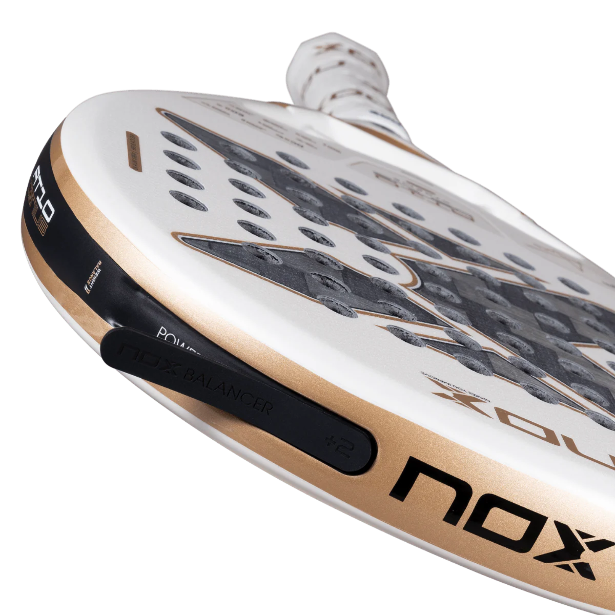 Nox AT10 18K by Agustín Tapia 2024 Padel Racket - Zona de Padel Nox AT10 18K by Agustín Tapia 2024 Padel Racket - Zona de Padel