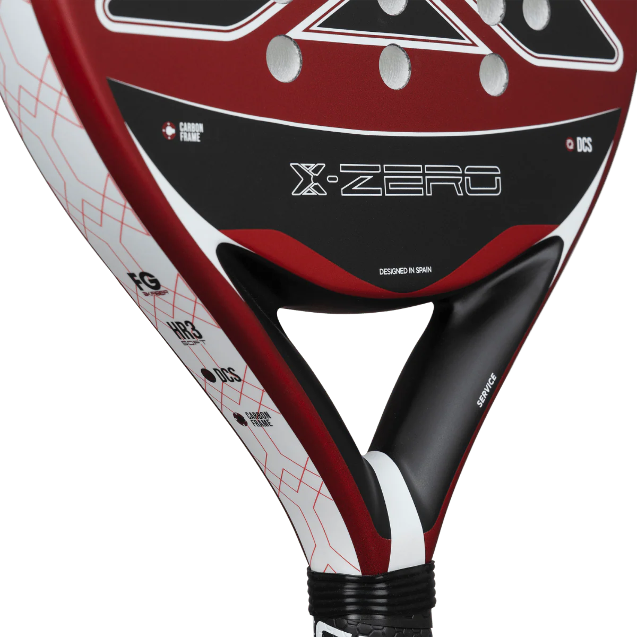 Nox X-Zero Red 2026 – Precision Padel Racket | PadelSouq UAE