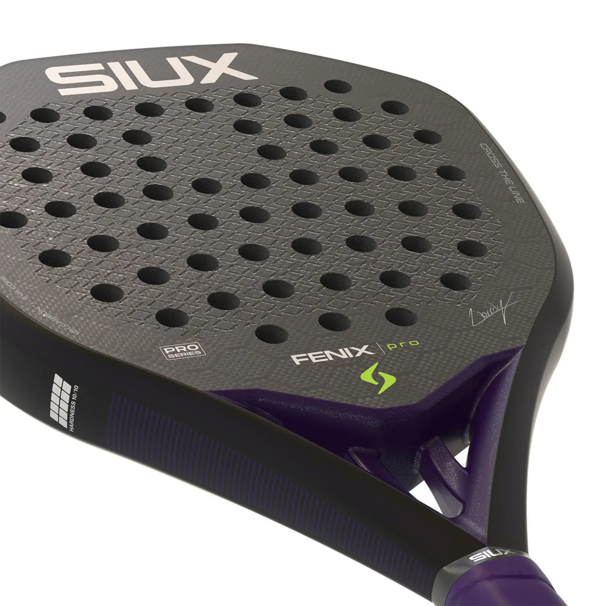 Siux Fenix Pro Black 2026 | Premium Diamond Padel Racket – Padelsouq