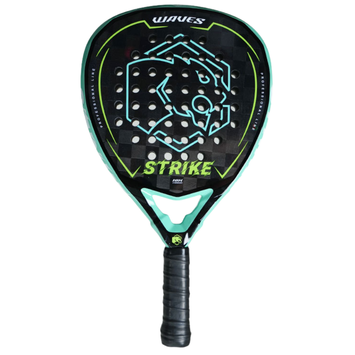 Strike Waves Padel Racket 2025 - Lightweight Carbon Fiber Design ...