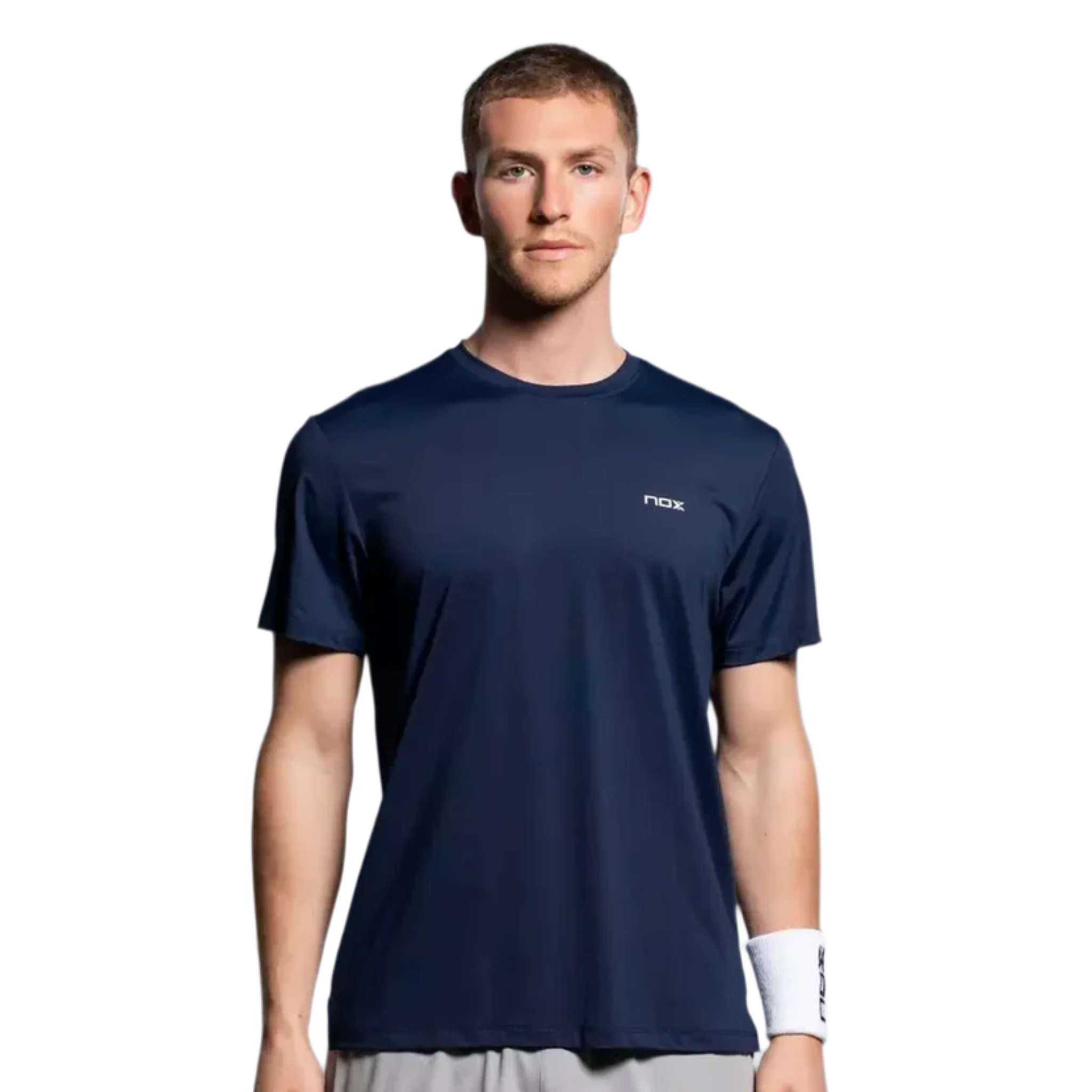 NOX TEAM Men's Padel T-Shirt Black 2026 Lightweight Regular Fit