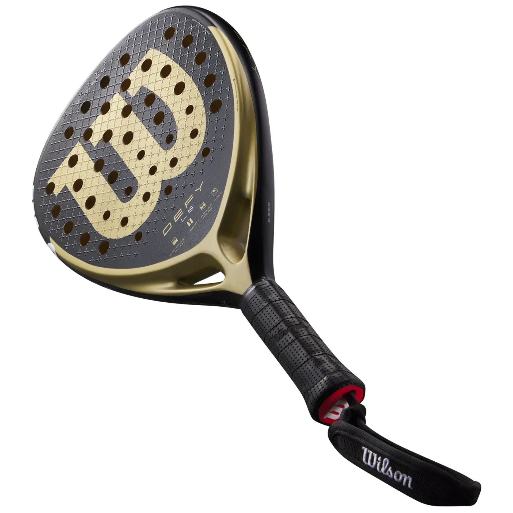 New Wilson Men's Racket Wilson Defy LS V1 2025 Padel Racket | Lightweight Power| Padelsouq