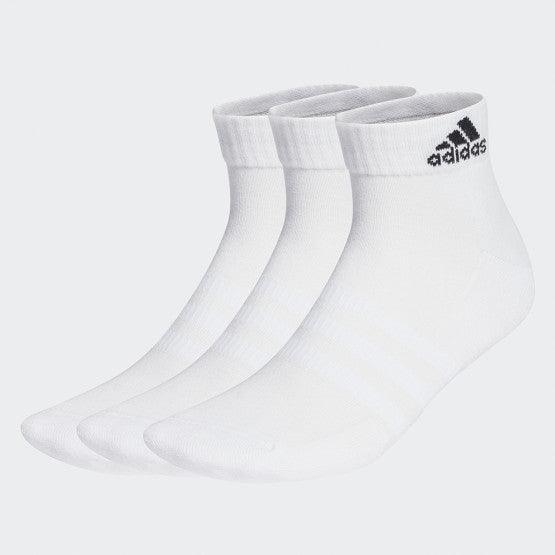 Adidas CUSHIONED SPORTSWEAR ANKLE SOCKS 3 PAIRS - Padelsouq