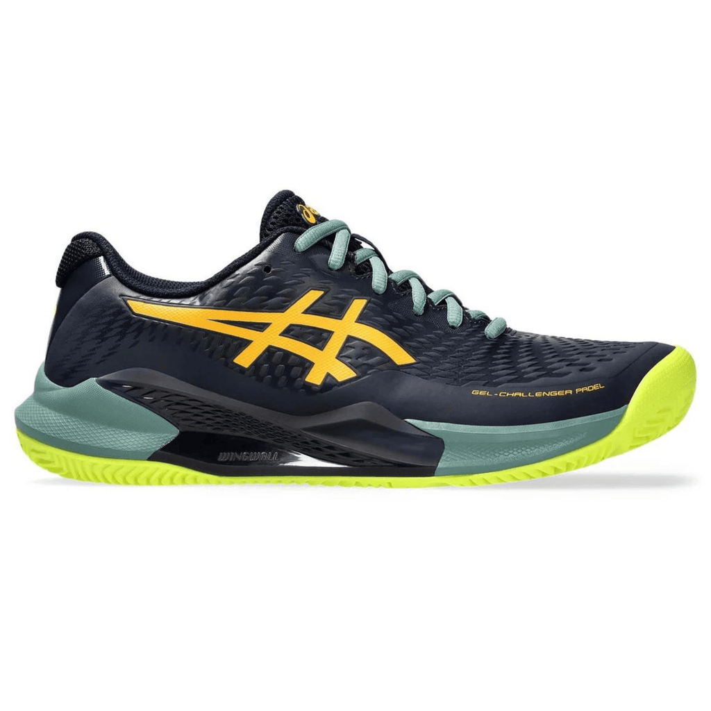 ASICS Men s Challenger 14 Padel Shoes Midnight Stadium Orange Padelsouq