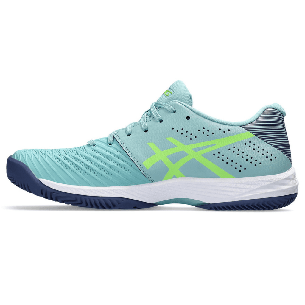 ASICS MEN'S SOLUTION SWIFT FF PADEL Teal Tint & Electric Lime - Padelsouq