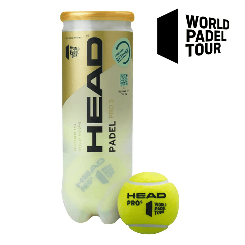 HEAD PADEL PRO S– 3 Ball Can - Padelsouq