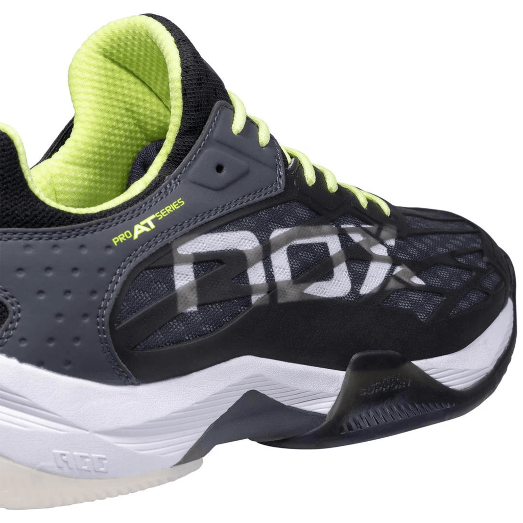 Nox AT10 LUX Black/Sharp Green Padel Shoes - Padelsouq