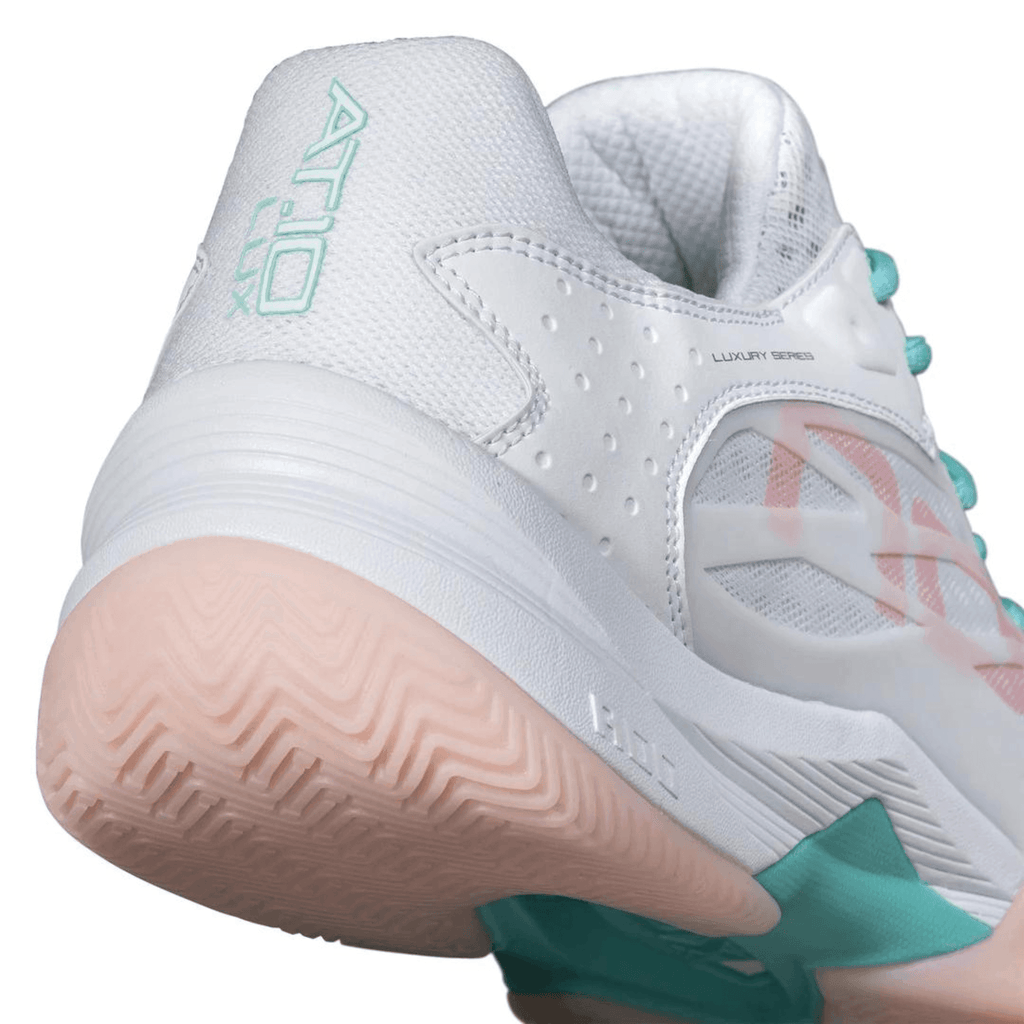 Nox AT10 LUX WHITE/POTPURRI Women's Padel Shoes - Padelsouq