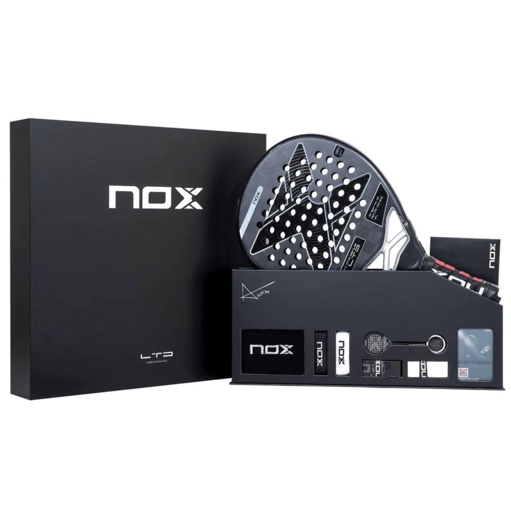 NOX AT2 Genius Limited Edition 2024 Padel Racket Pack - Padelsouq