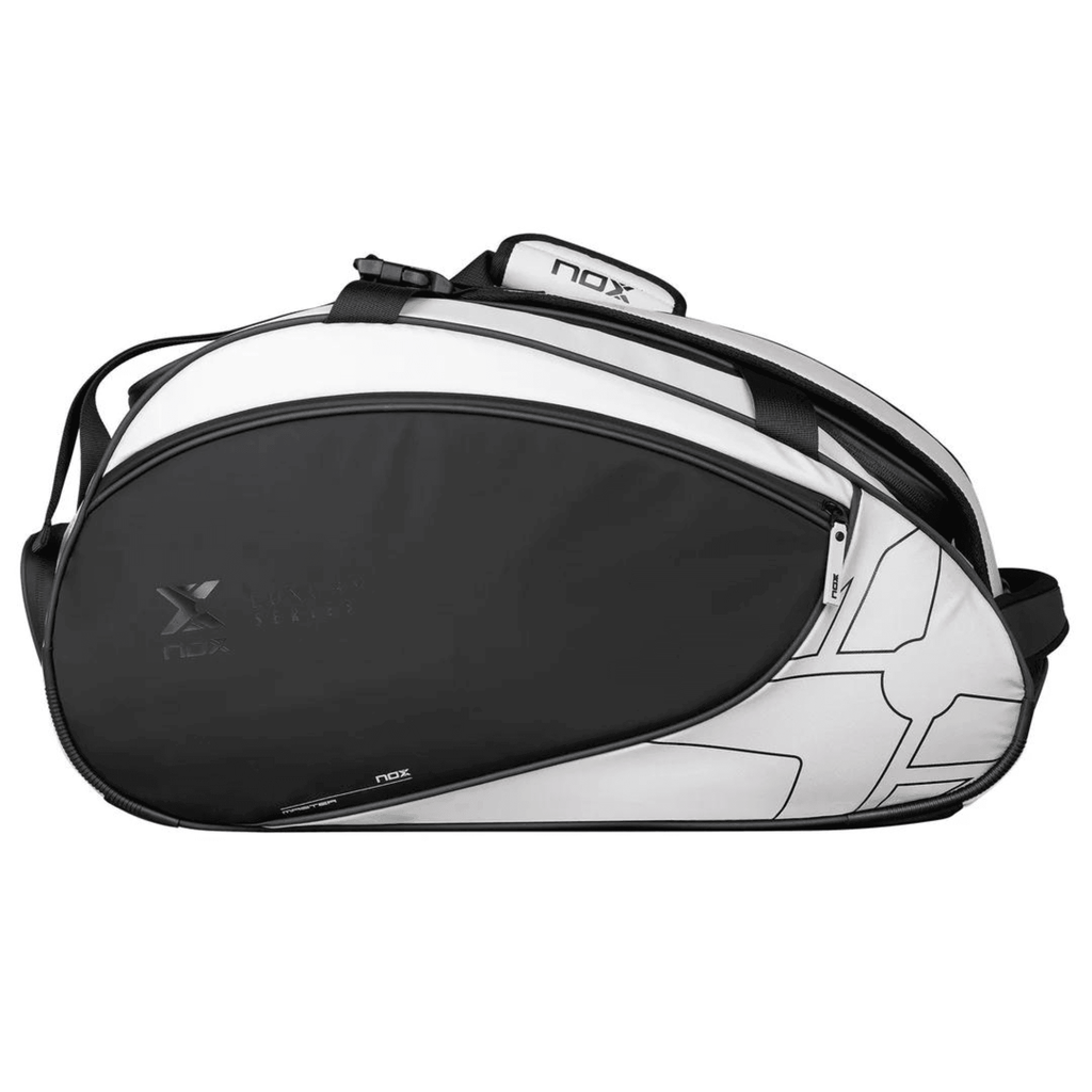 Nox LUXURY MASTER SERIES BLACK/WHITE PADEL BAG - Padelsouq