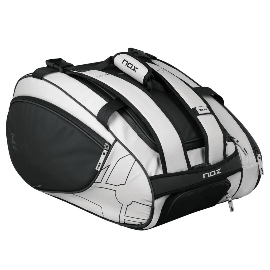 Nox LUXURY MASTER SERIES BLACK/WHITE PADEL BAG - Padelsouq