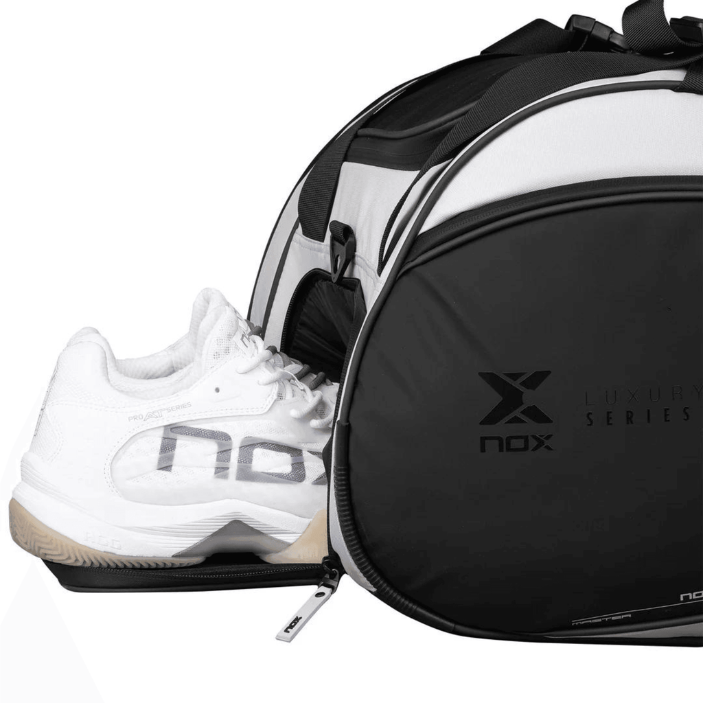 Nox LUXURY MASTER SERIES BLACK/WHITE PADEL BAG - Padelsouq