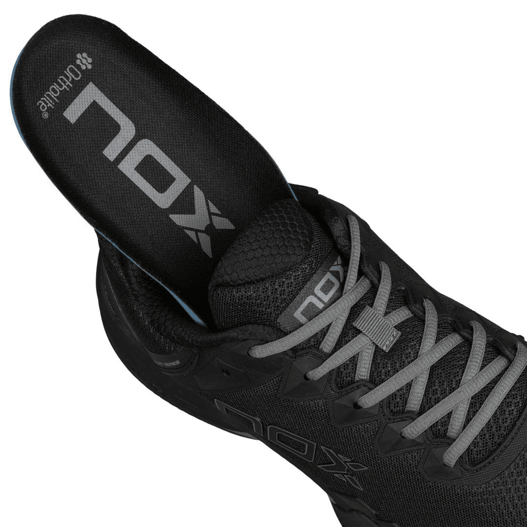 Nox ML10 HEXA Black/Slate Grey Padel Shoes - Padelsouq