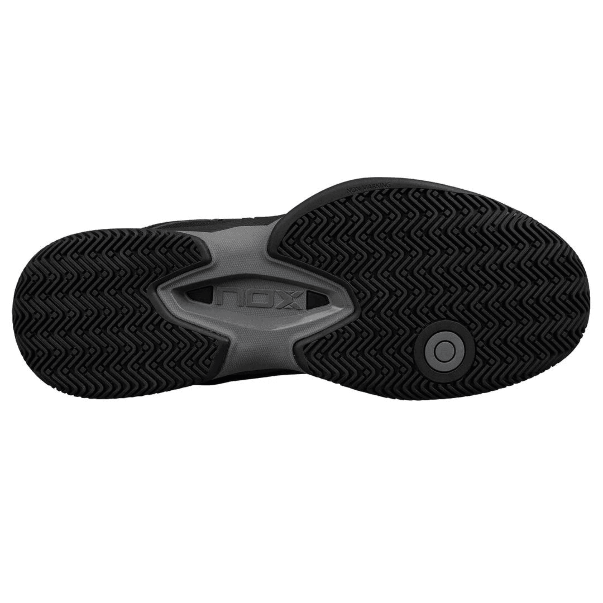 Nox ML10 HEXA Black Slate Grey Padel Shoes | Pro Performance