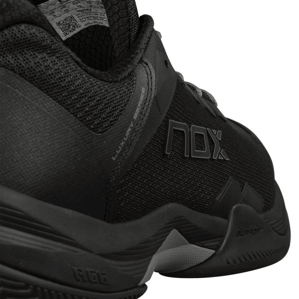 Nox ML10 HEXA Black/Slate Grey Padel Shoes - Padelsouq