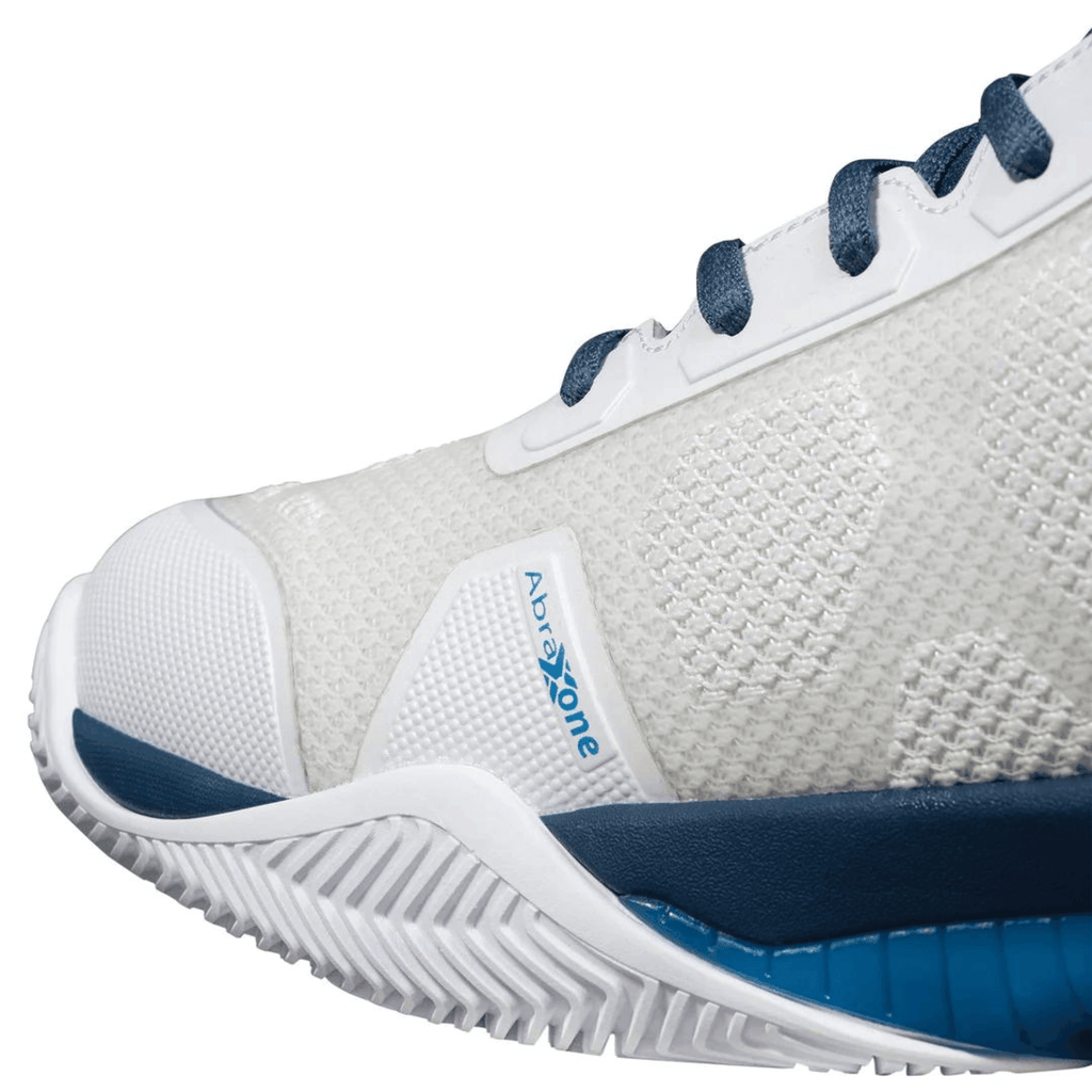 NOX NERBO WHITE/SWEDISH BLUE PADEL SHOES - Padelsouq