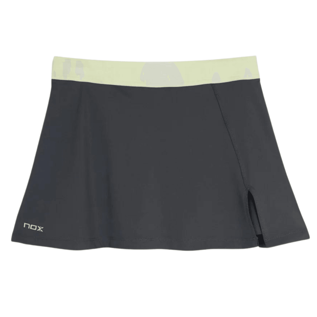 NOX Pro Charcoal Gray Women's Padel Skirt - Padelsouq