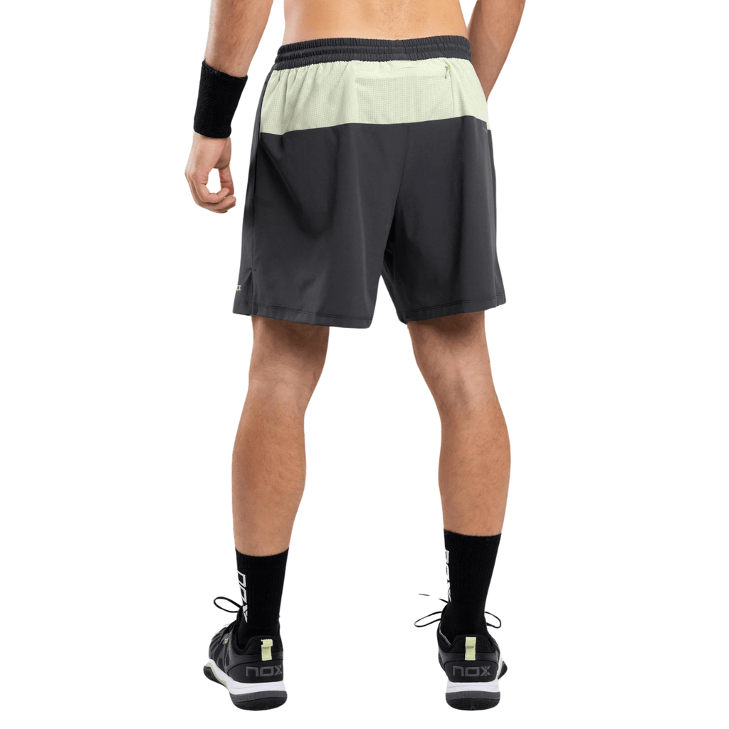 Nox Pro Charcoal Grey Men's Padel Shorts - Padelsouq