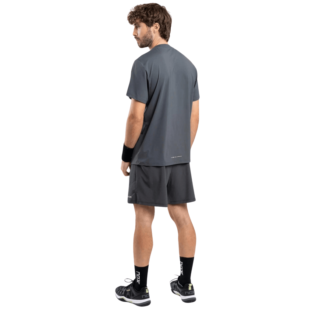 Nox Pro Charcoal Grey Men's Padel Shorts - Padelsouq