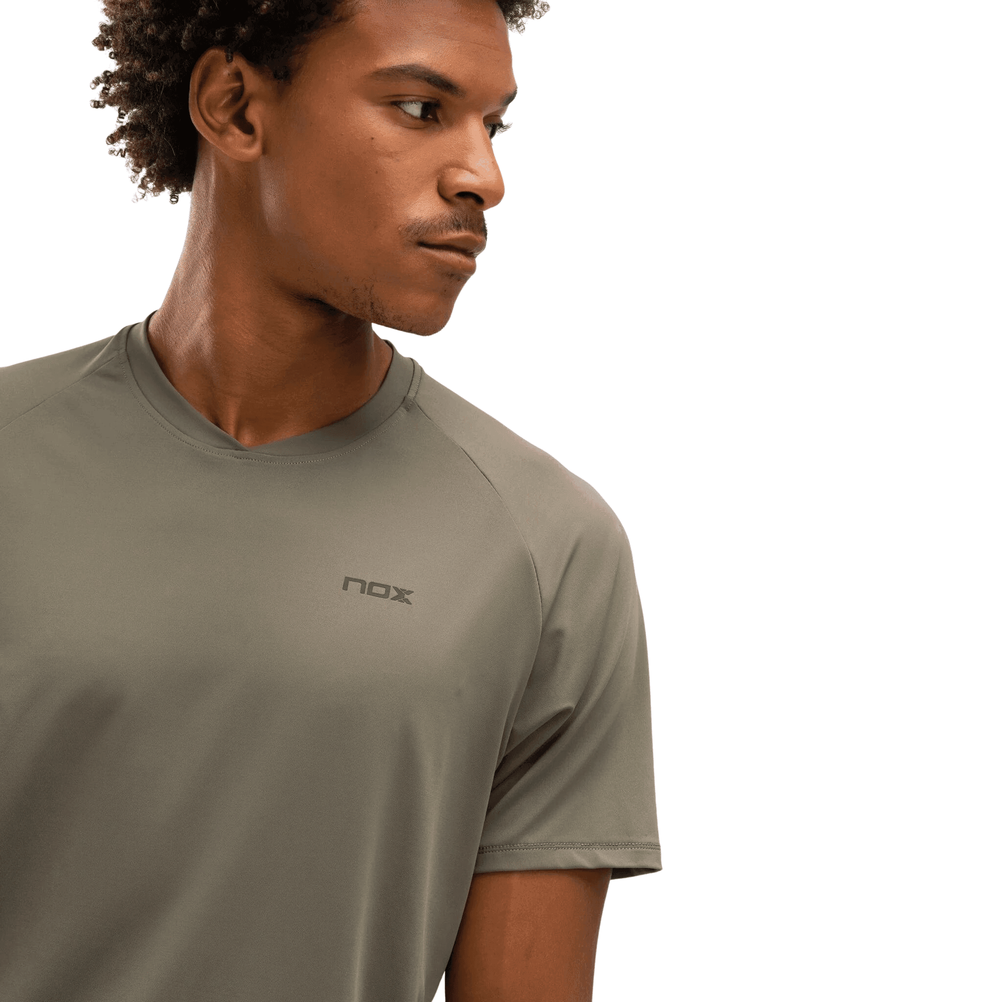 Olive green dri fit sales shirt