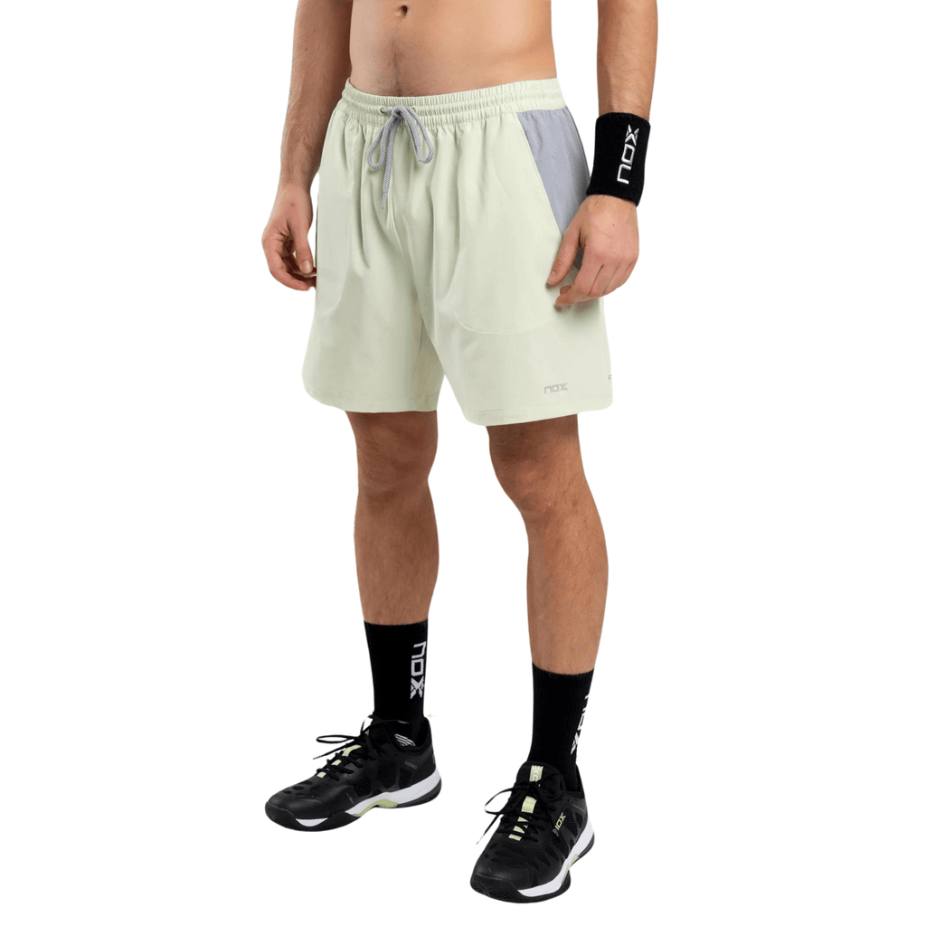 Nox Pro Lily Green Men's Padel Shorts - Padelsouq