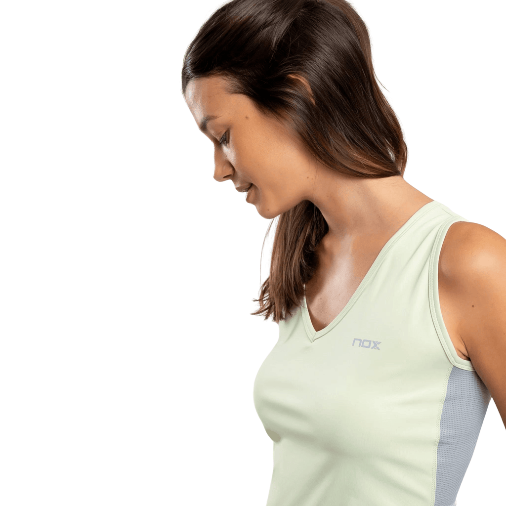 Nox Pro Lily Green Padel Tank Top - Padelsouq