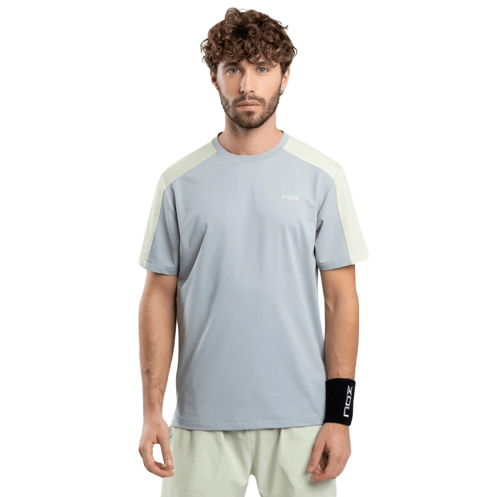 Nox Pro Padel T-Shirt Misty Gray - Padelsouq