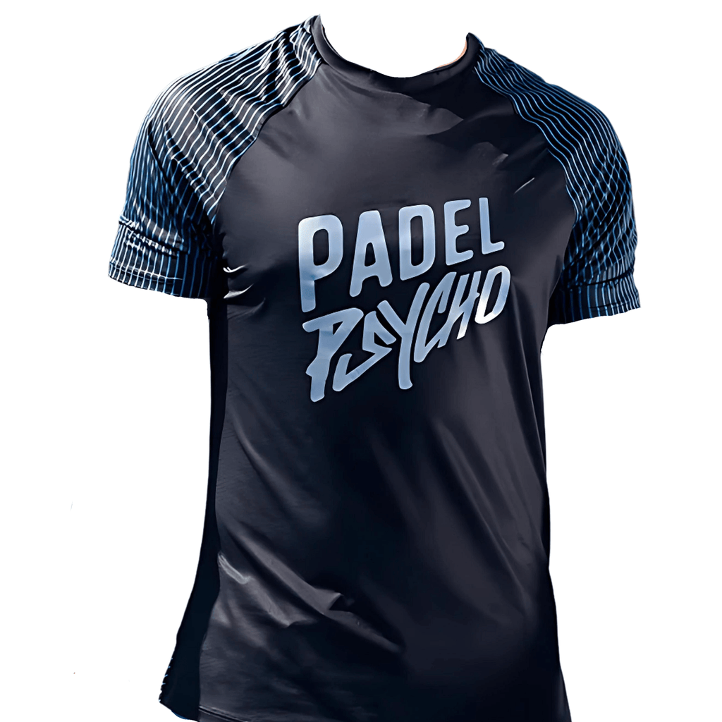 Padel Psycho MEN’S Padel T-SHIRT BLUE - Padelsouq