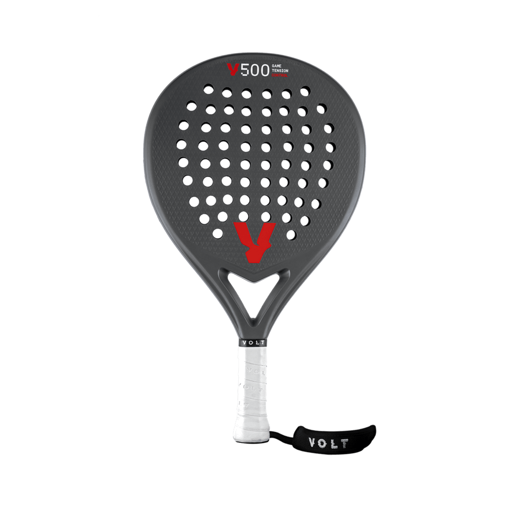 Paddle Rackets Grey Volt 500 Grey V22 Padel Racket – Superior Control & Spin | Padelsouq