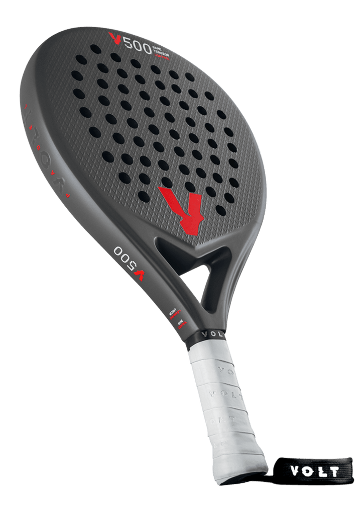 Volt 500 Grey V22 Padel Racket - Padelsouq