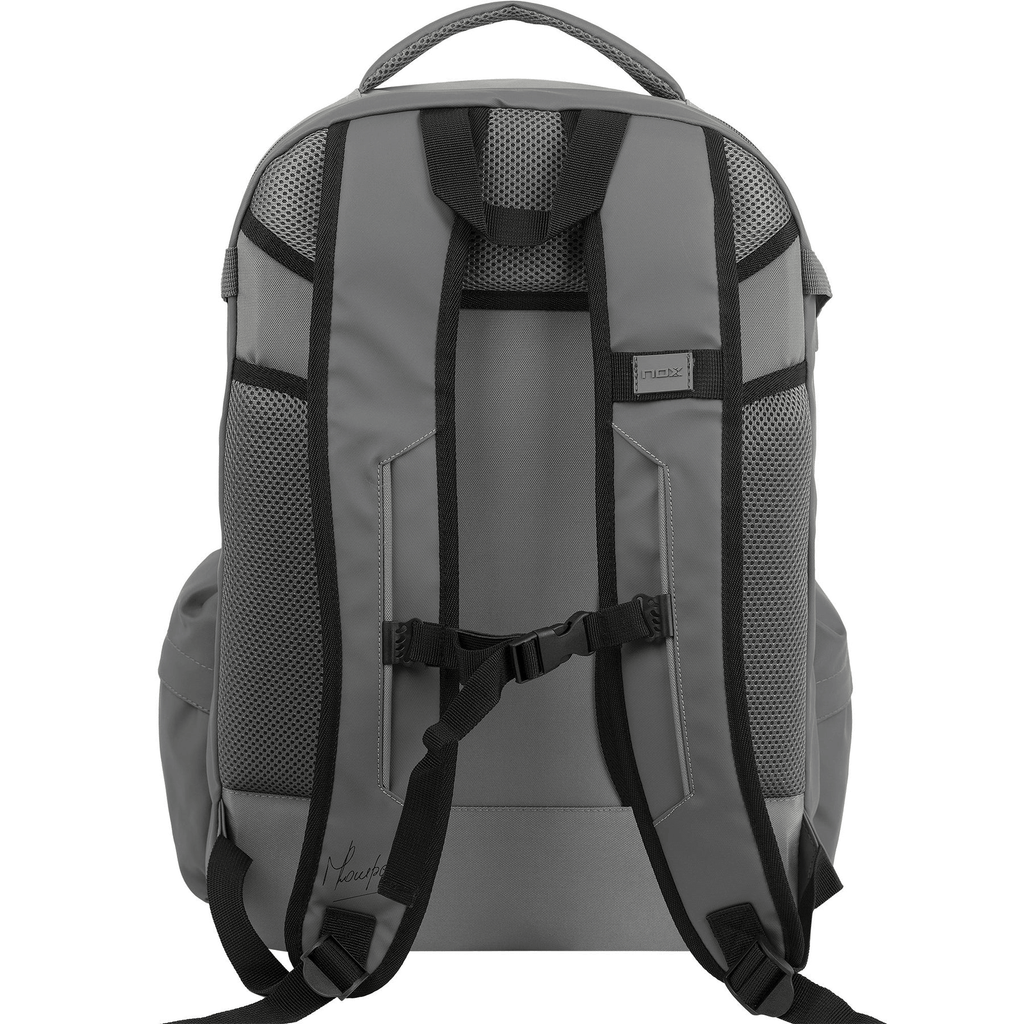 NOX ML10 TEAM SERIES Gray/Blue Padel Backpack - Padelsouq