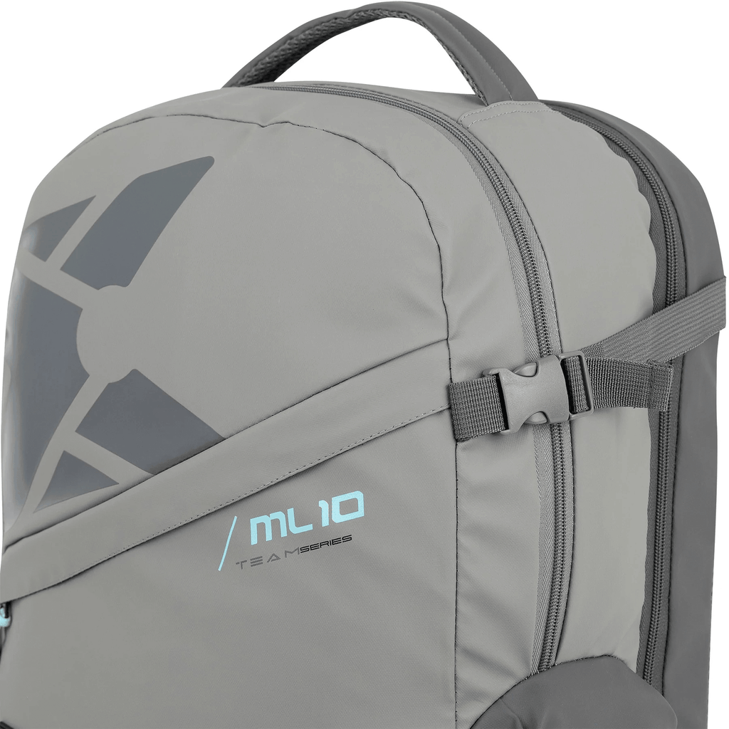 NOX ML10 TEAM SERIES Gray/Blue Padel Backpack - Padelsouq