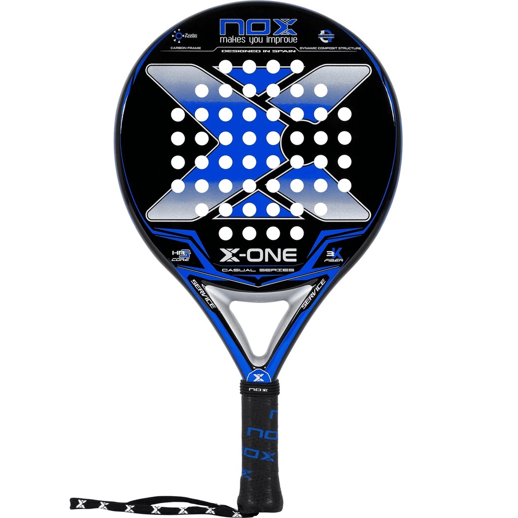 NOX X-ONE Blue Padel Racket - Padelsouq