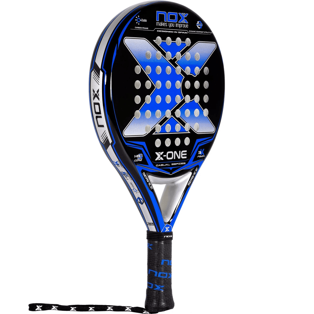NOX X-ONE Blue Padel Racket - Padelsouq